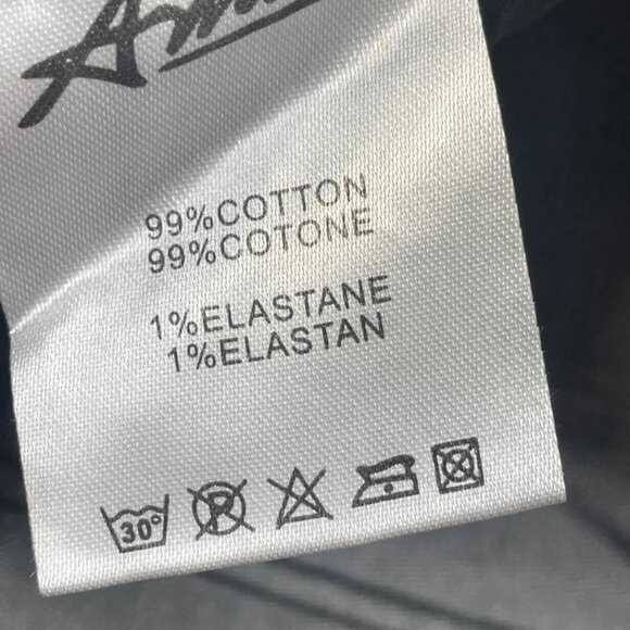 NEW AMICCI Men’s Spirito Ripped Skinny Jeans Size 42R – Black Distressed Denim - Picture 6 of 7